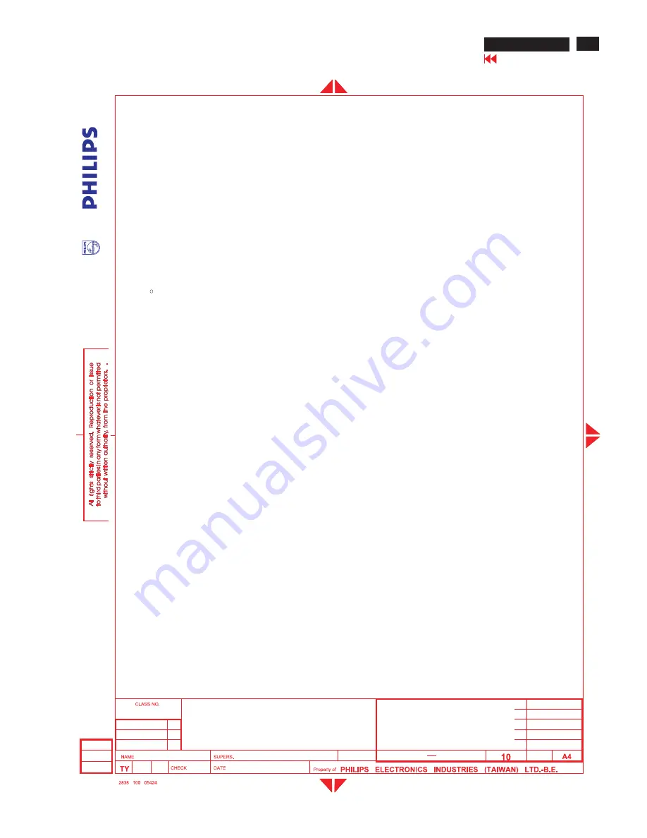 Philips 107E61/00 Service Manual Download Page 57