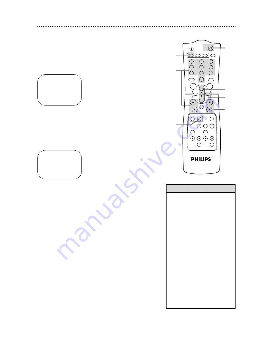 Philips 13-COMBINATION TV-VCR CCC133AT99 Owner'S Manual Download Page 8