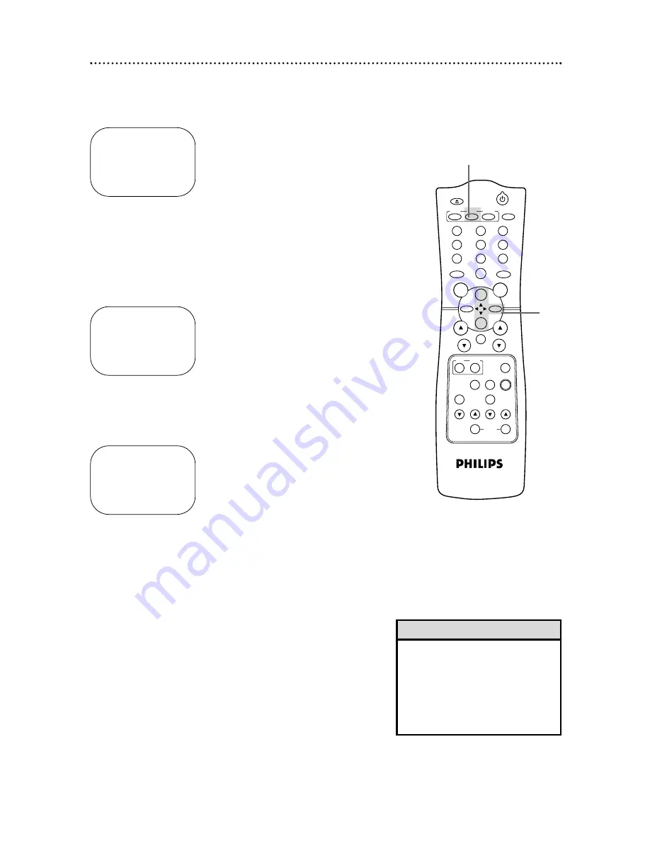 Philips 13-COMBINATION TV-VCR CCC133AT99 Owner'S Manual Download Page 15