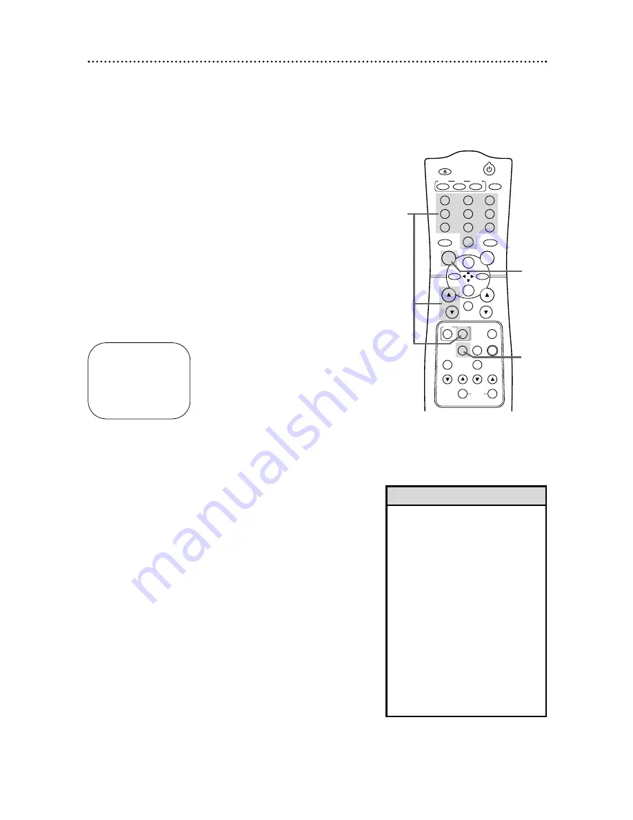 Philips 13-COMBINATION TV-VCR CCC133AT99 Owner'S Manual Download Page 31