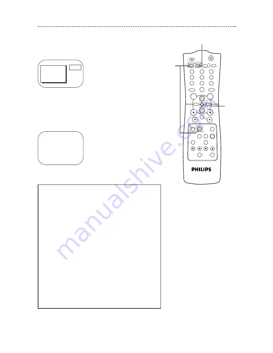 Philips 13-COMBINATION TV-VCR CCC133AT99 Owner'S Manual Download Page 51