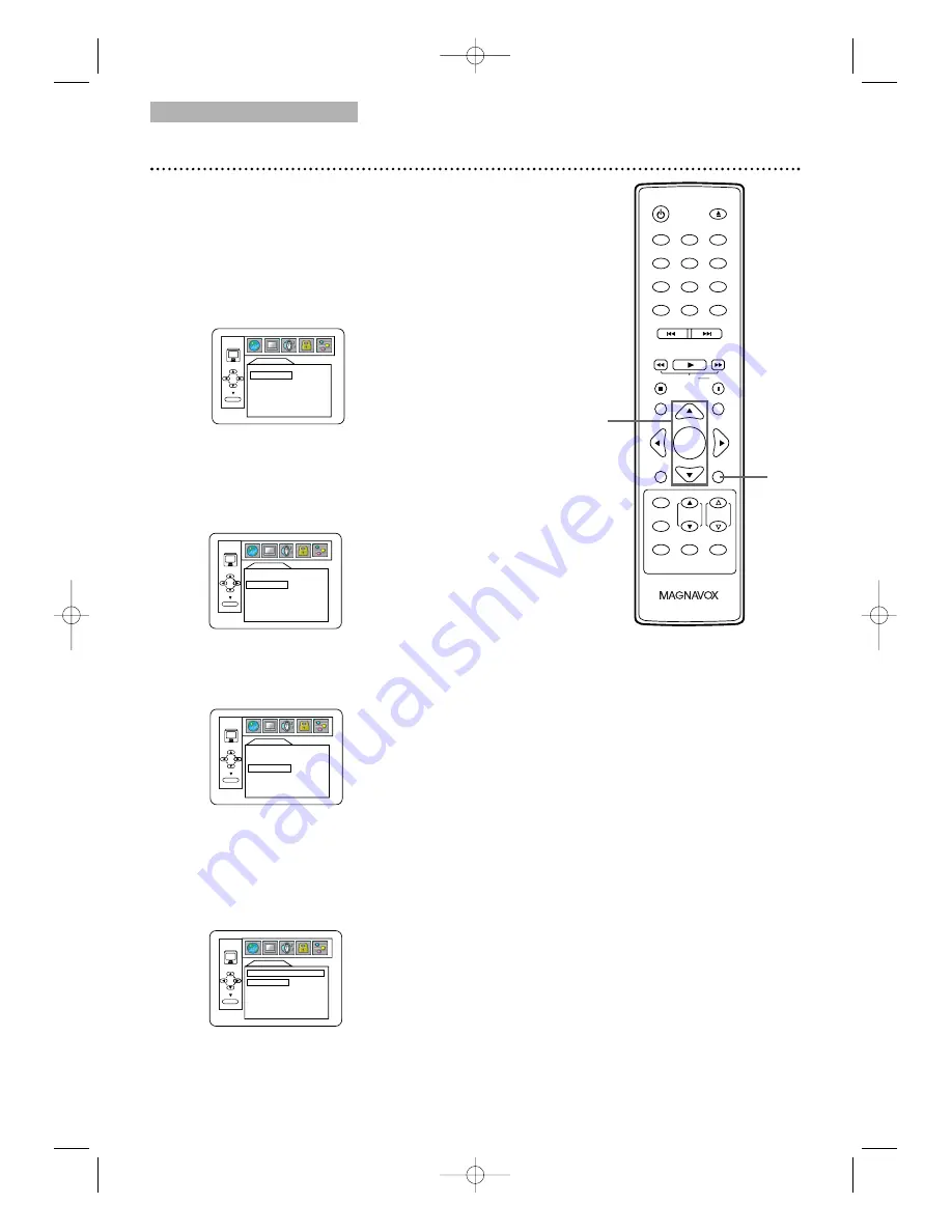 Philips 13MC3206 - Tv/dvd Combination Скачать руководство пользователя страница 54