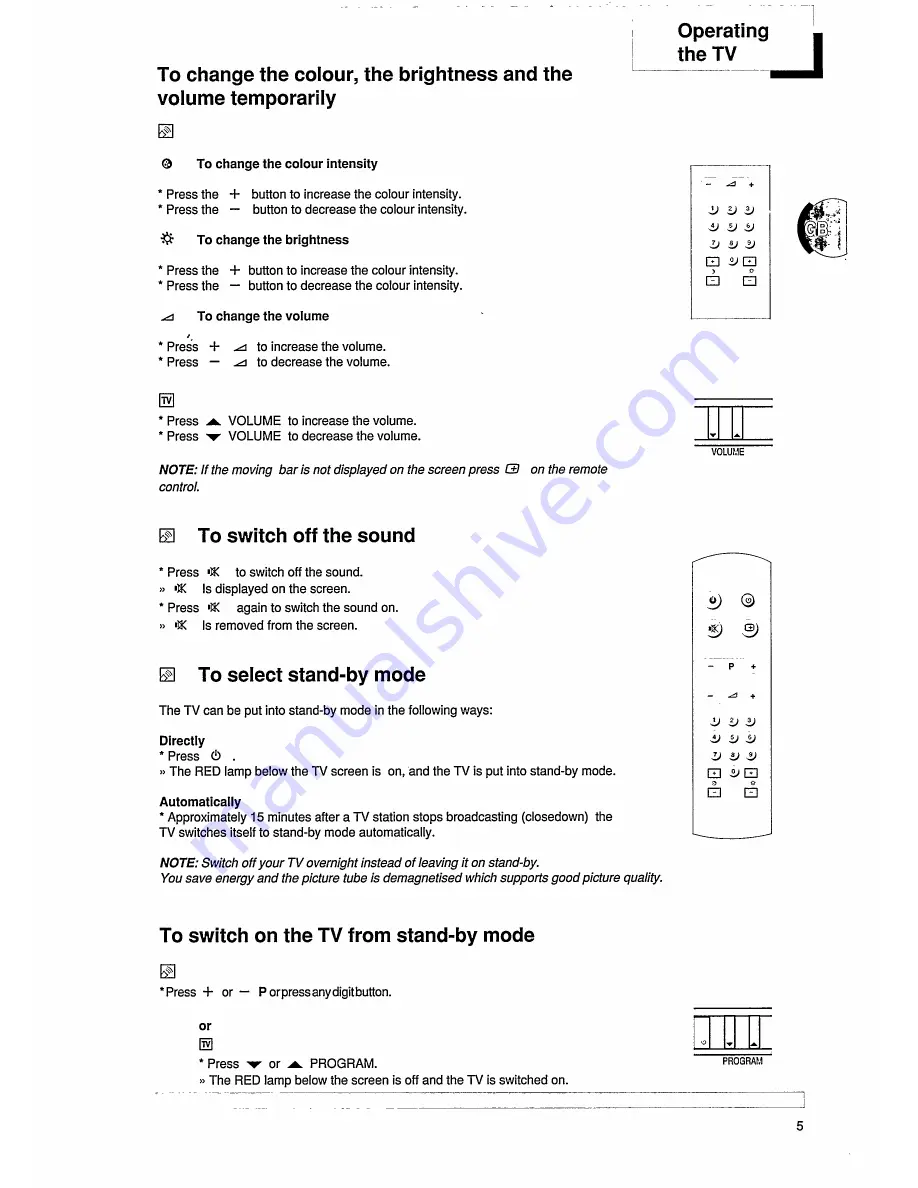 Philips 14AA3322 Скачать руководство пользователя страница 7