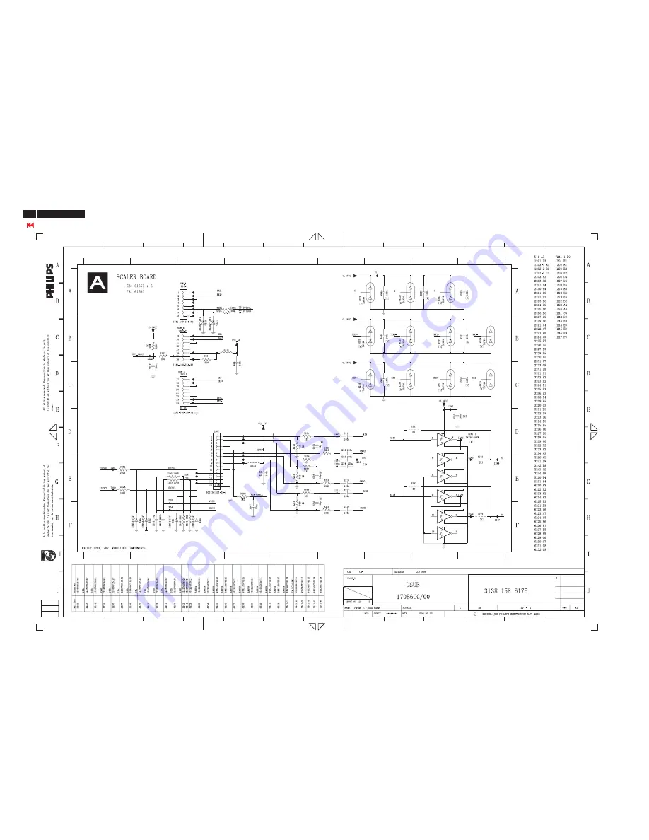 Philips 150B6CB/00 Service Manual Download Page 40