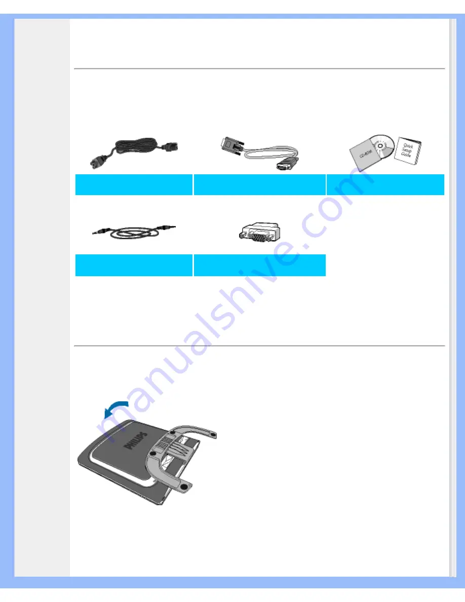 Philips 170x5 User Manual Download Page 61