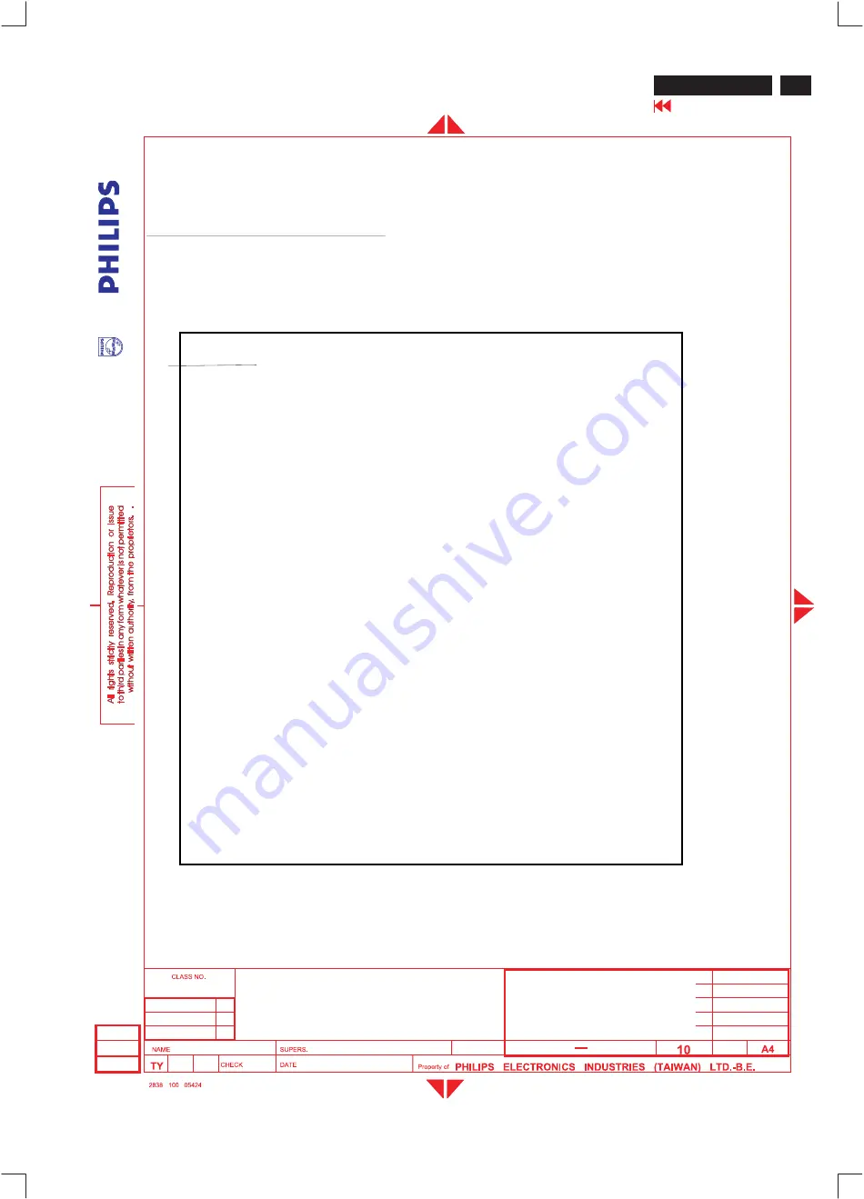 Philips 190S5CB/00 Service Manual Download Page 55