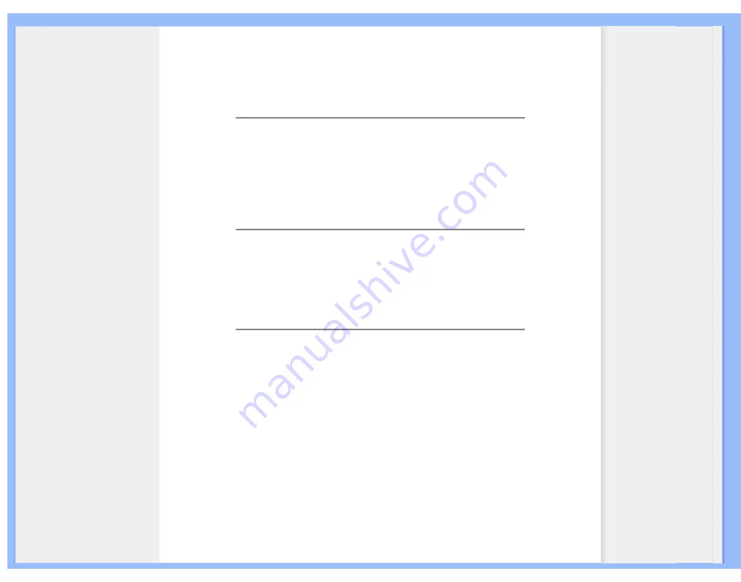 Philips 191E1 Electronic User'S Manual Download Page 6