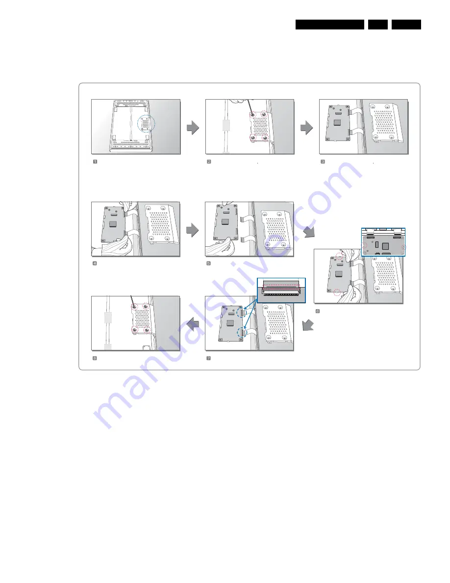 Philips 19PFL5522D Service Manual Download Page 158