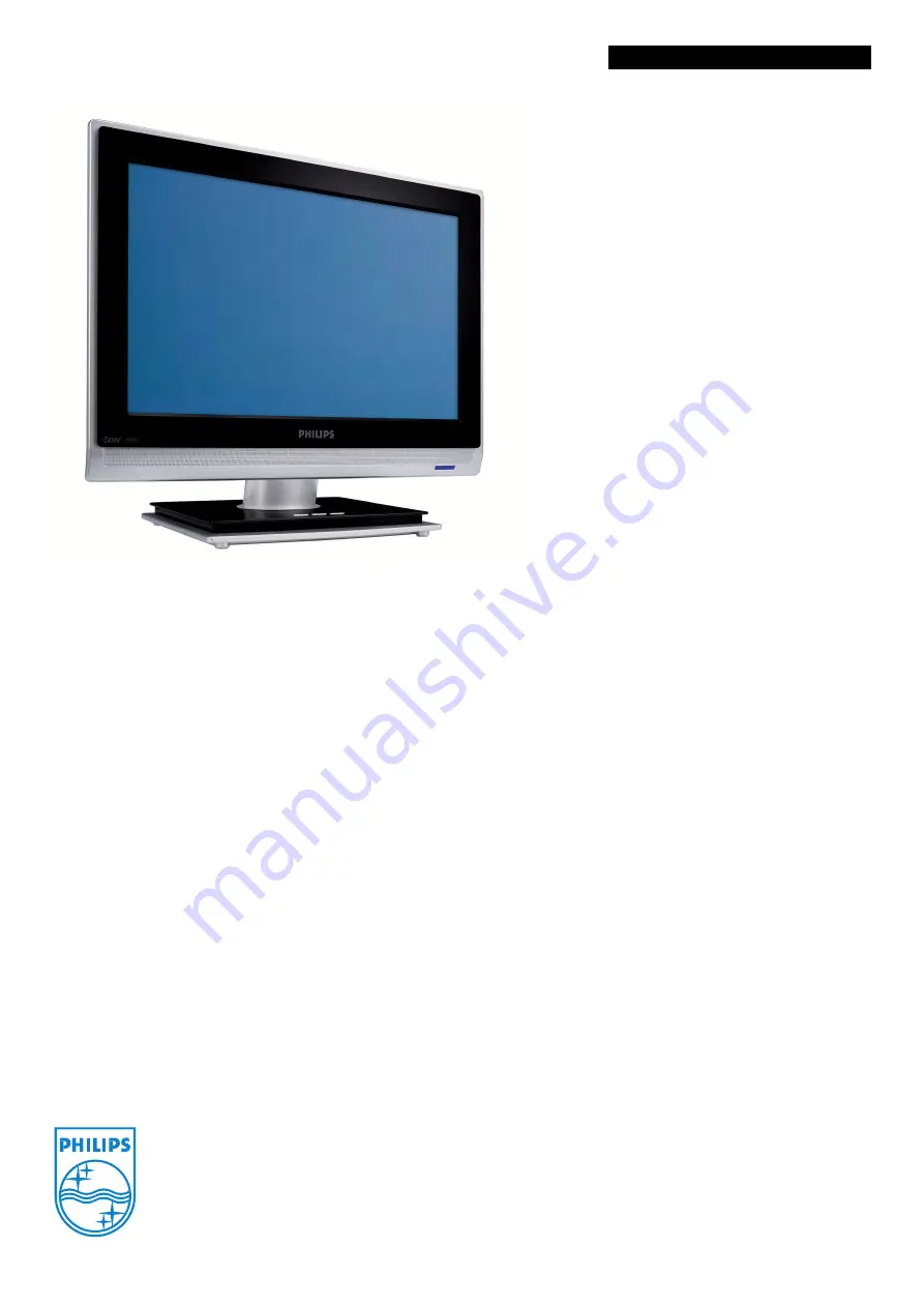 Philips 19PFL5622D/37 Specifications Download Page 3