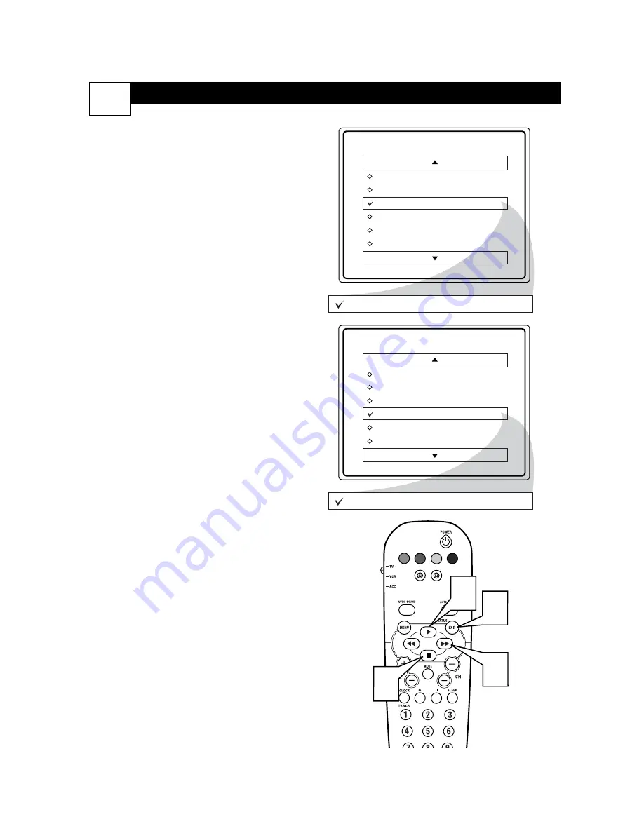 Philips 20-FAUX FLAT COLOR TV 20PS47S Directions For Use Manual Download Page 20