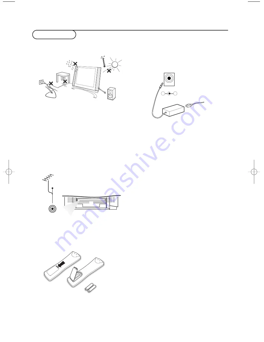 Philips 20-LCD TELEVISION 20LCD35 User Manual Download Page 4