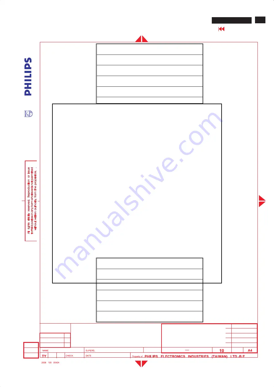 Philips 200P4VG/00 Service Manual Download Page 61