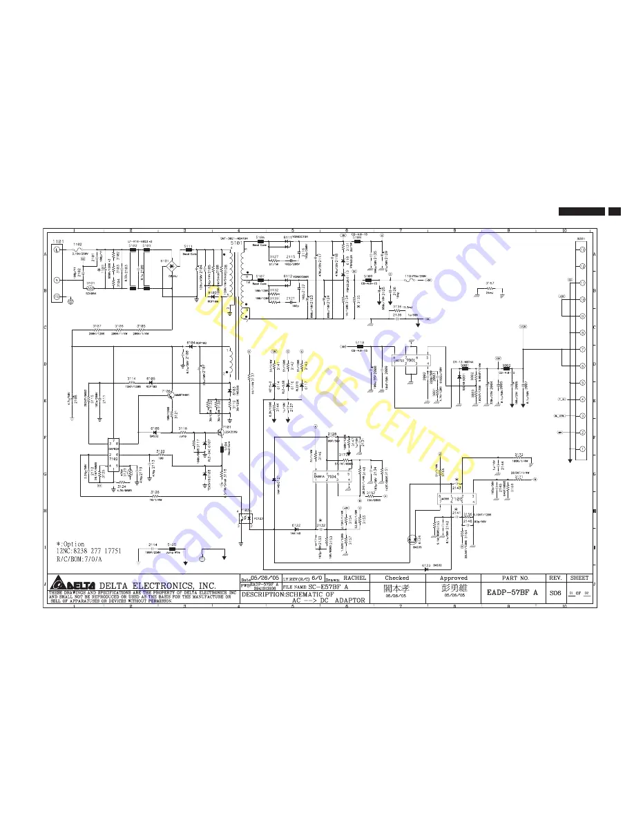 Philips 200WB7EB/27 Service Manual Download Page 43