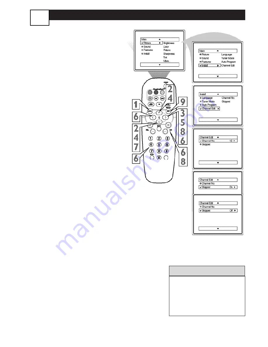 Philips 20PT5441/37 Скачать руководство пользователя страница 18