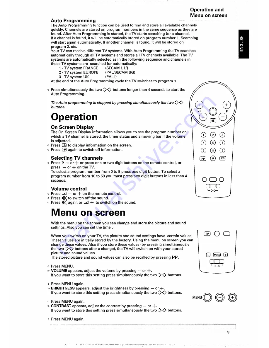 Philips 21PT136A/01 User Manual Download Page 5