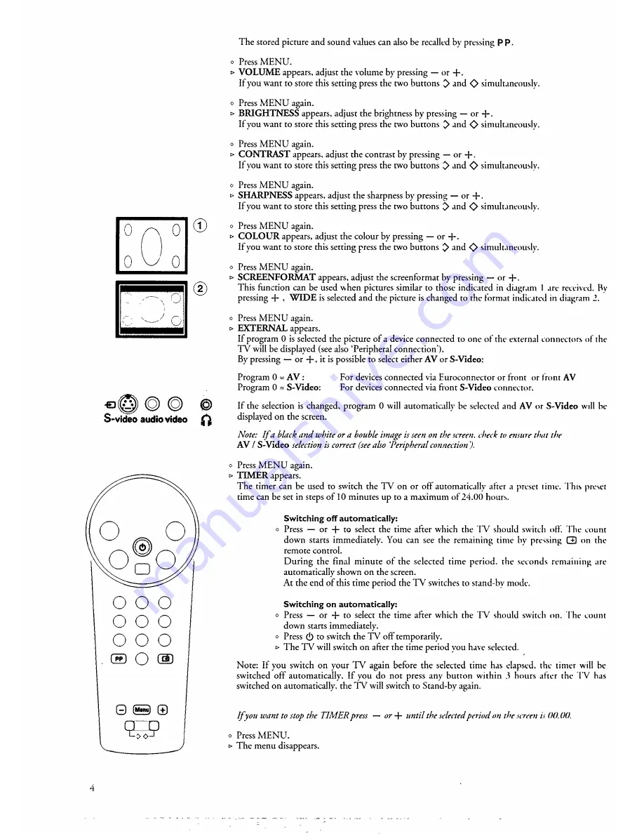 Philips 21PT136B Manual Download Page 6