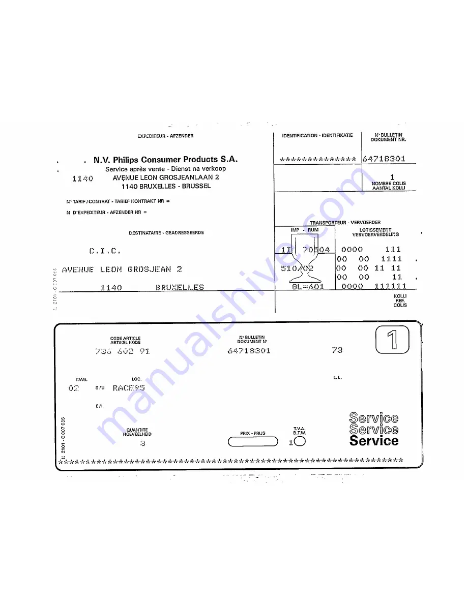 Philips 21PT166B/01 Manual Download Page 3