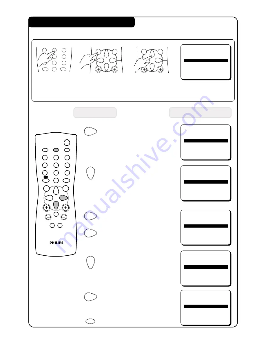 Philips 21PT3952 Instructions For Use Manual Download Page 11