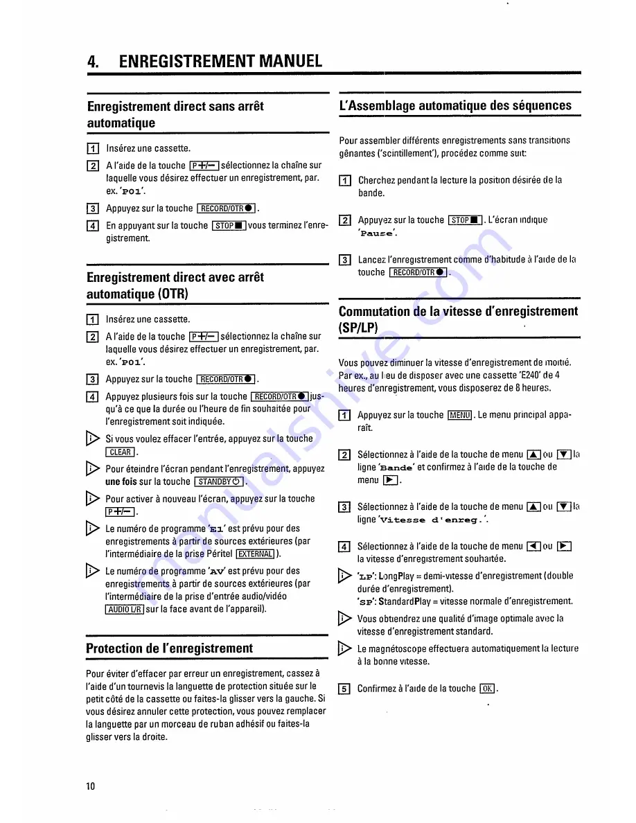 Philips 21PV688 (French) Manuel D'Utilisation Download Page 14