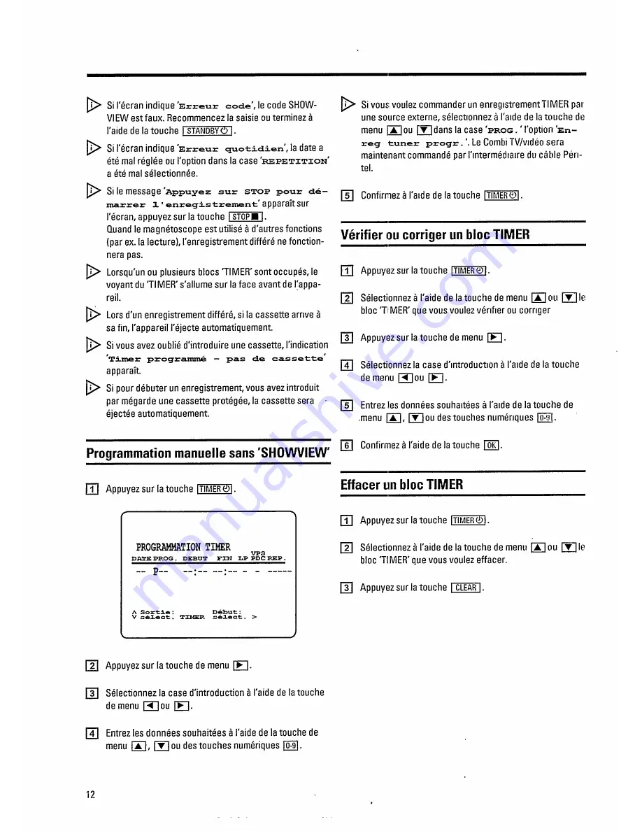 Philips 21PV688 (French) Manuel D'Utilisation Download Page 16