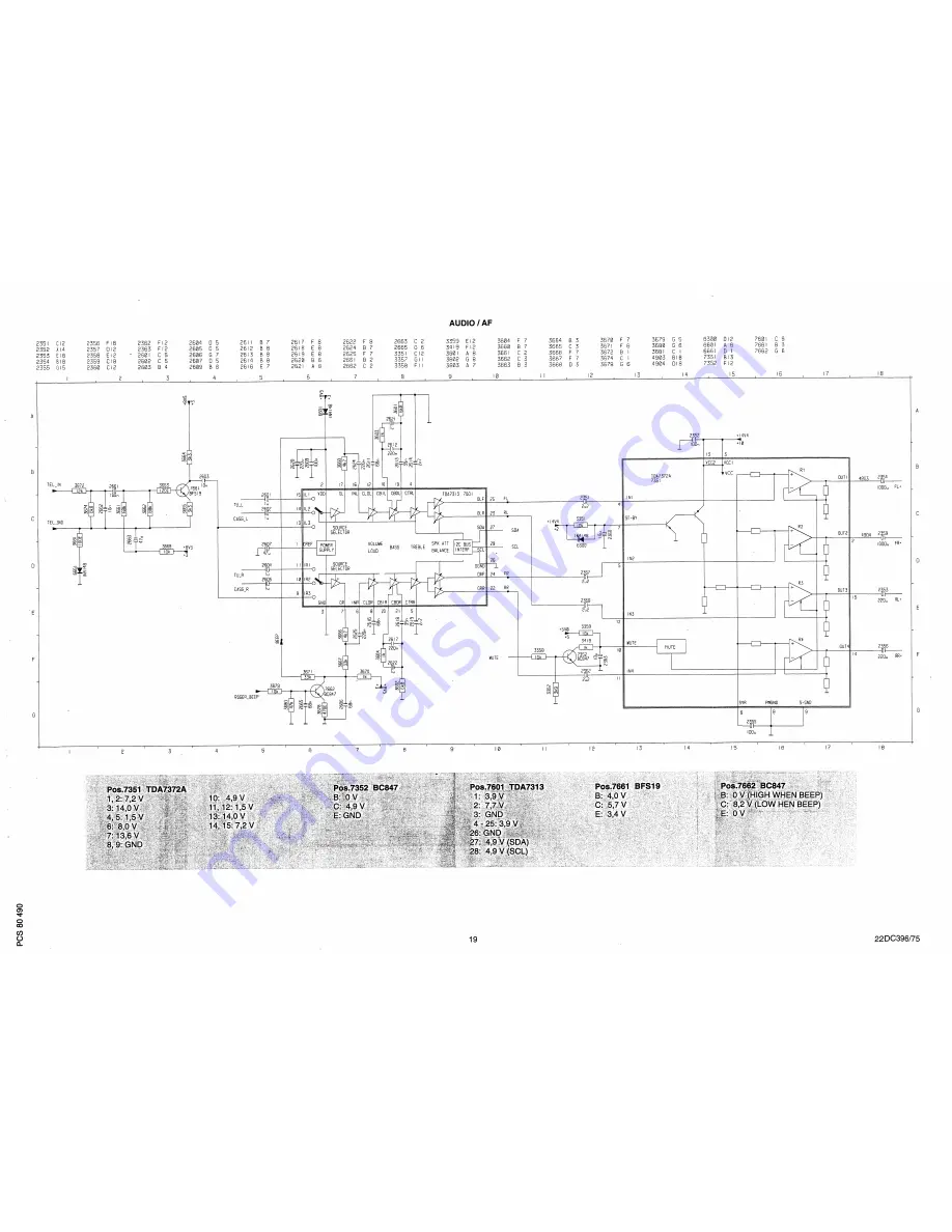 Philips 22 DC 396/75 Скачать руководство пользователя страница 13