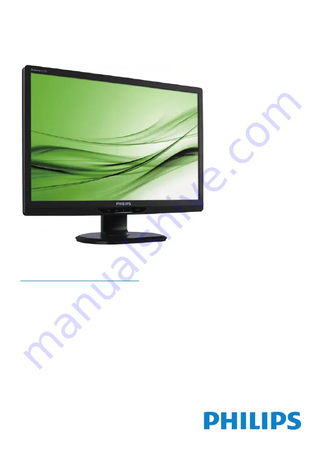 Philips 220S2 User Manual Download Page 1