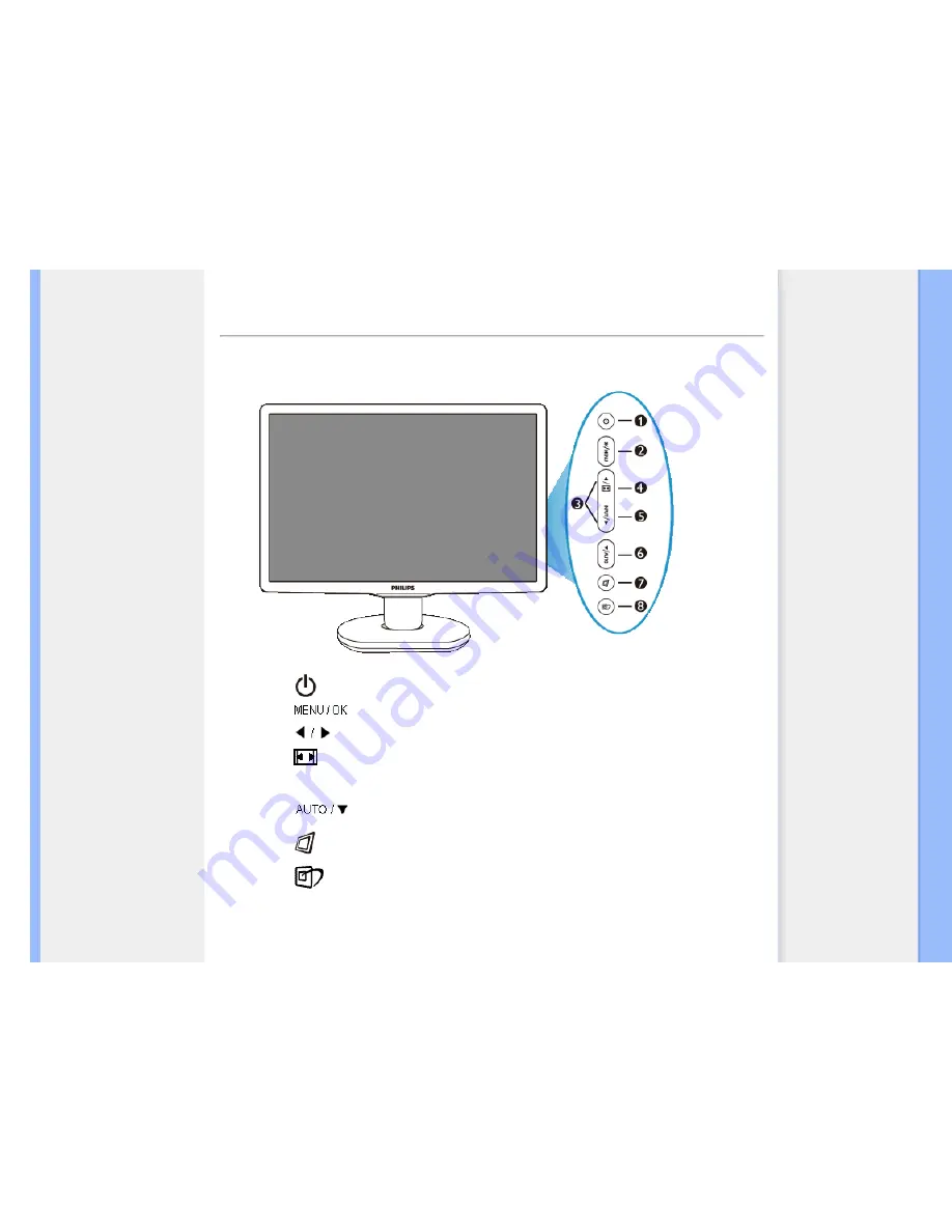 Philips 220X1 (Spanish) Manual Del Usuario Download Page 67