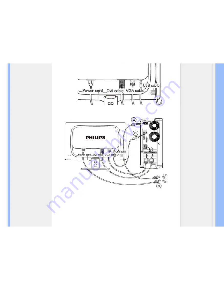 Philips 220X1 (Spanish) Manual Del Usuario Download Page 71