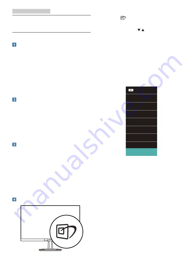 Philips 223V7 User Manual Download Page 14