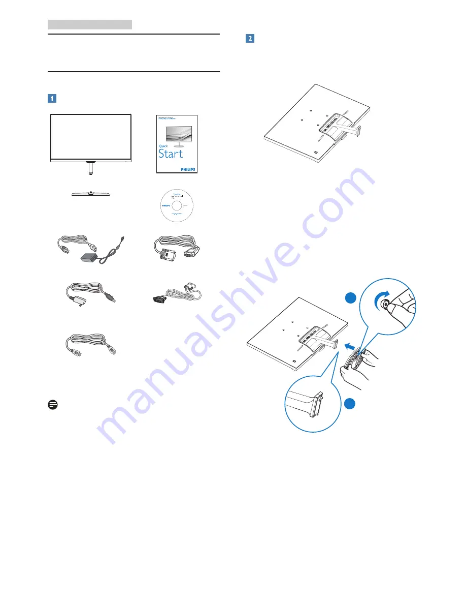 Philips 227E7 Скачать руководство пользователя страница 6