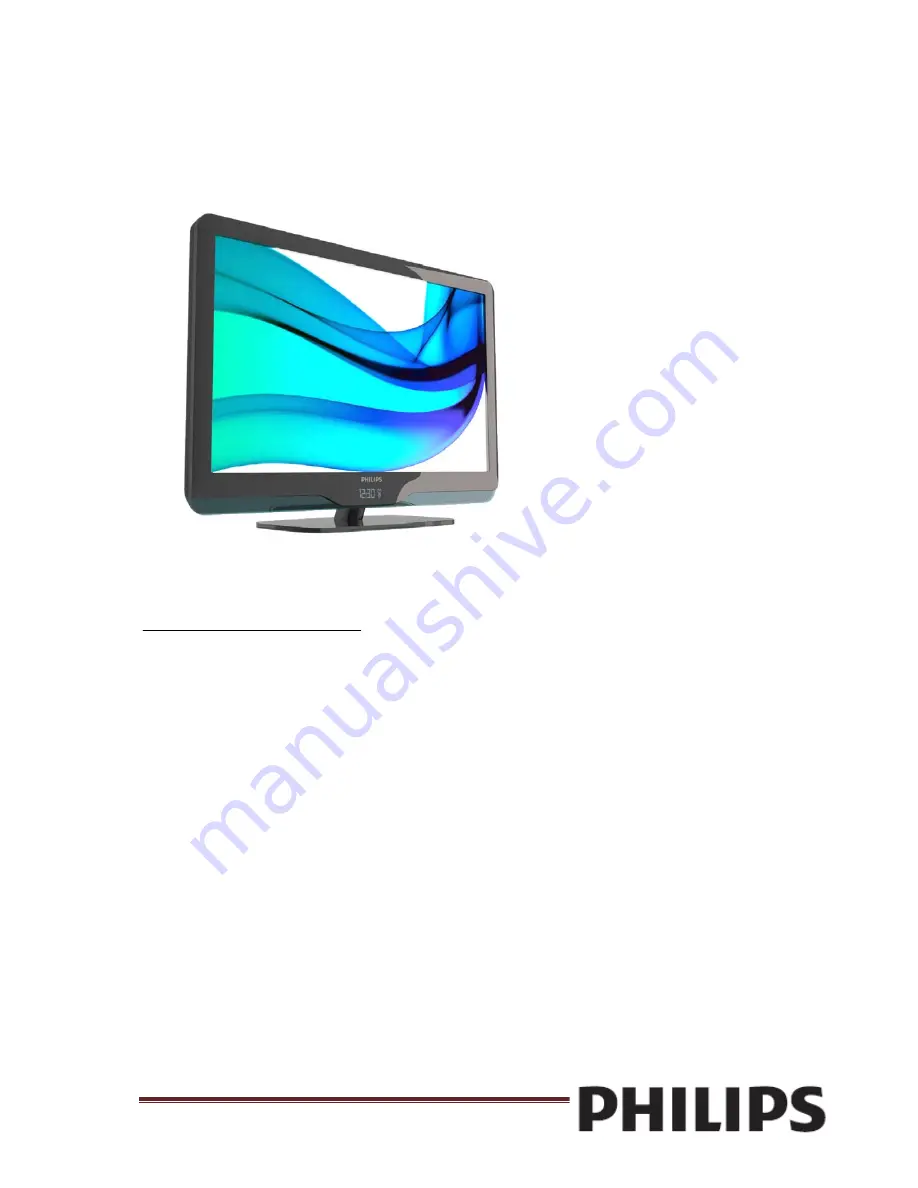 Philips 22HFL4373N User Manual Download Page 1