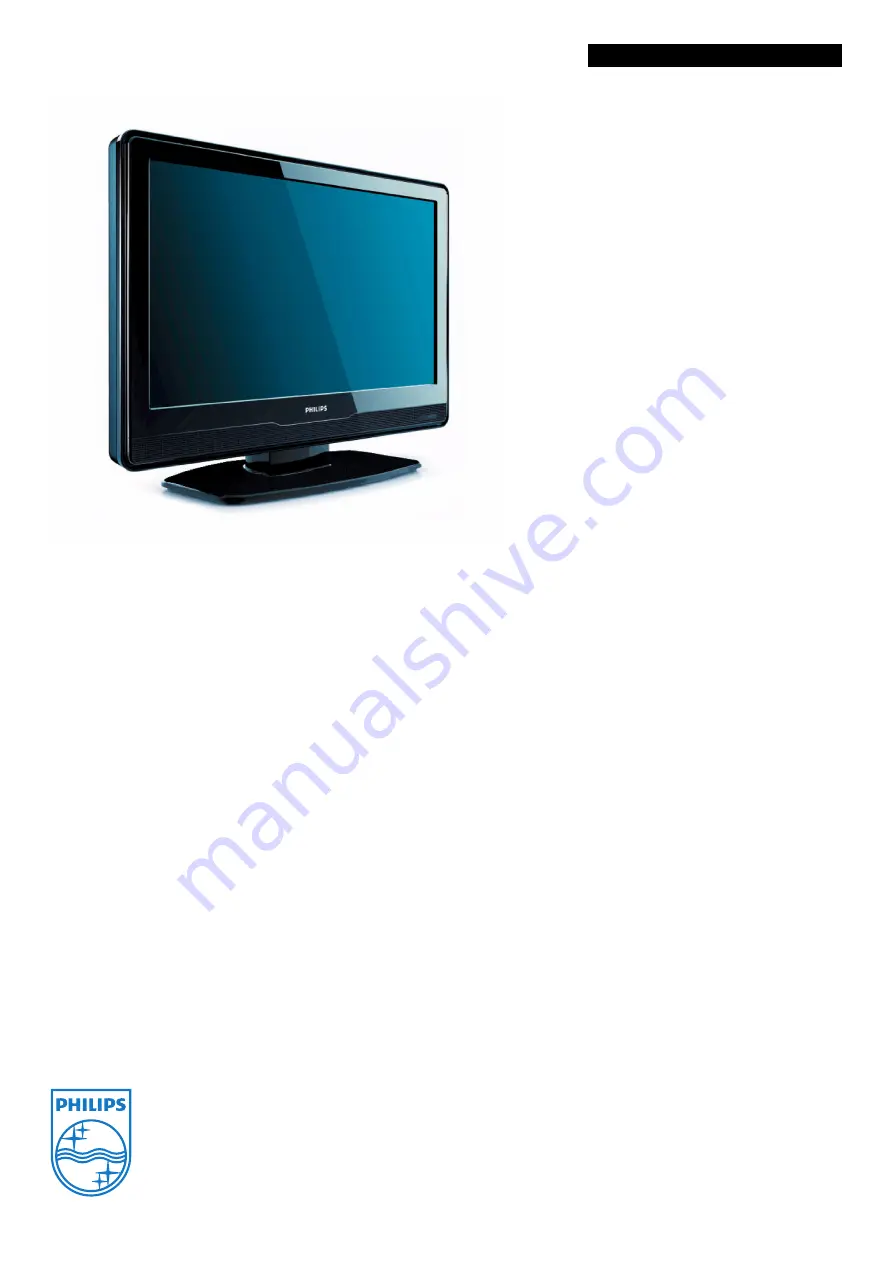 Philips 22PFL3403D Specifications Download Page 3