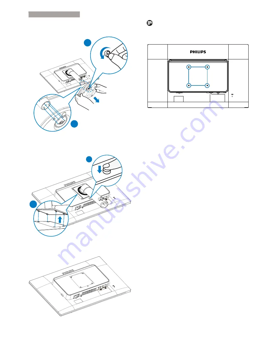 Philips 241S4 User Manual Download Page 12