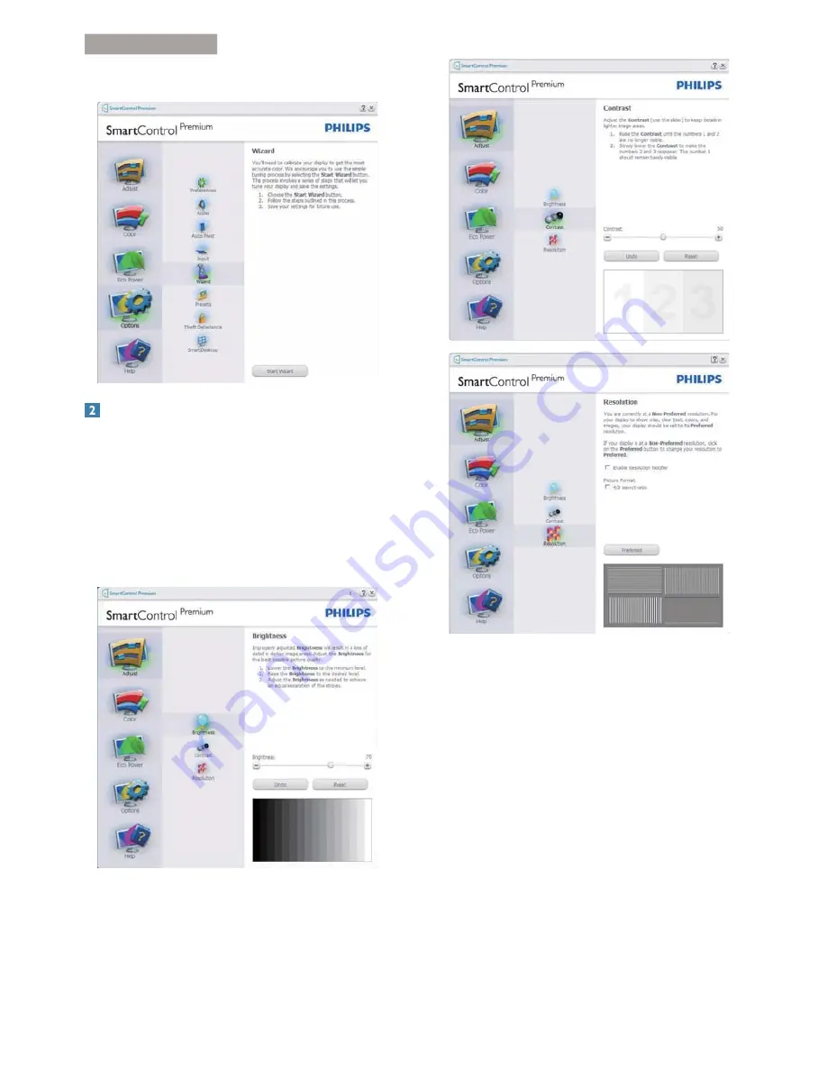 Philips 241S4 User Manual Download Page 15