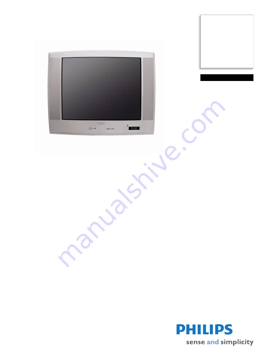 Philips 25HT5405 Specifications Download Page 1