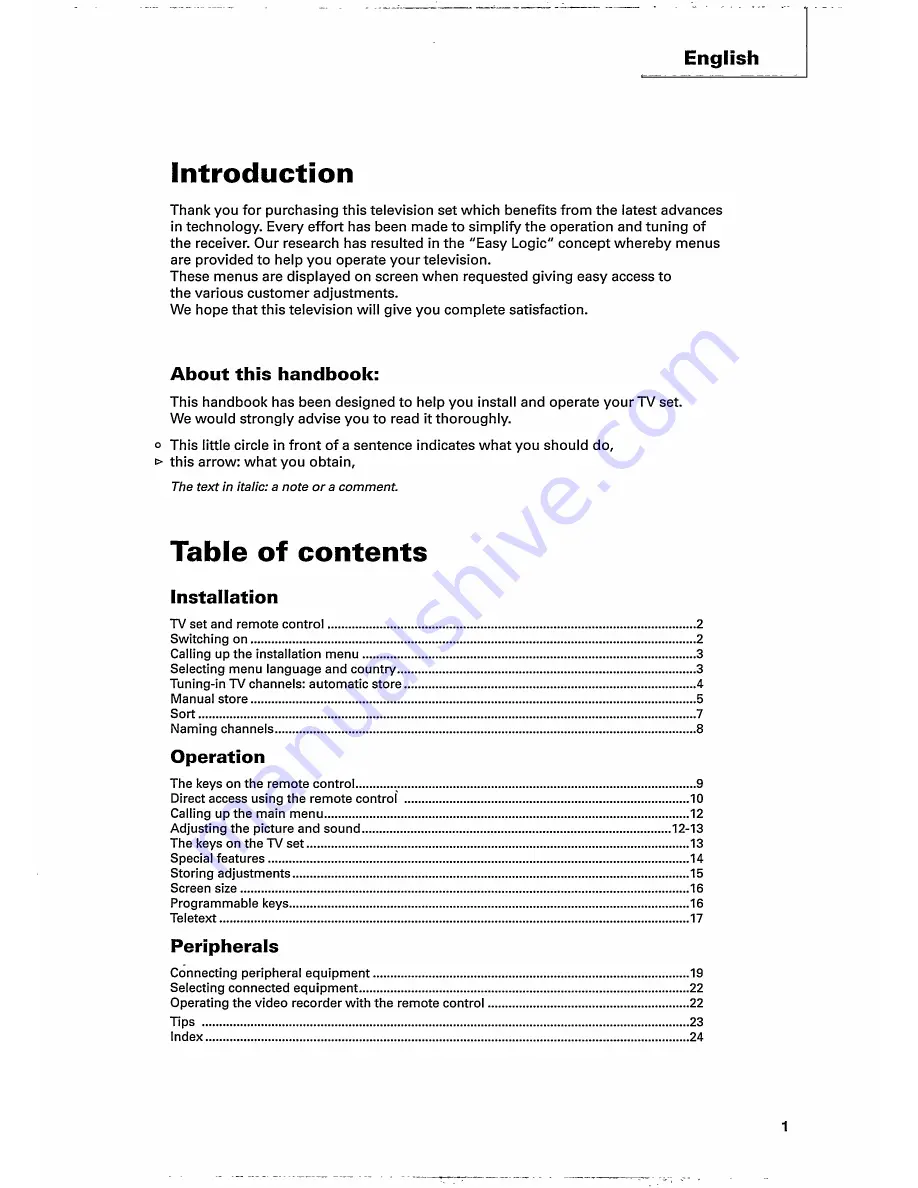 Philips 25PT632A User Manual Download Page 3