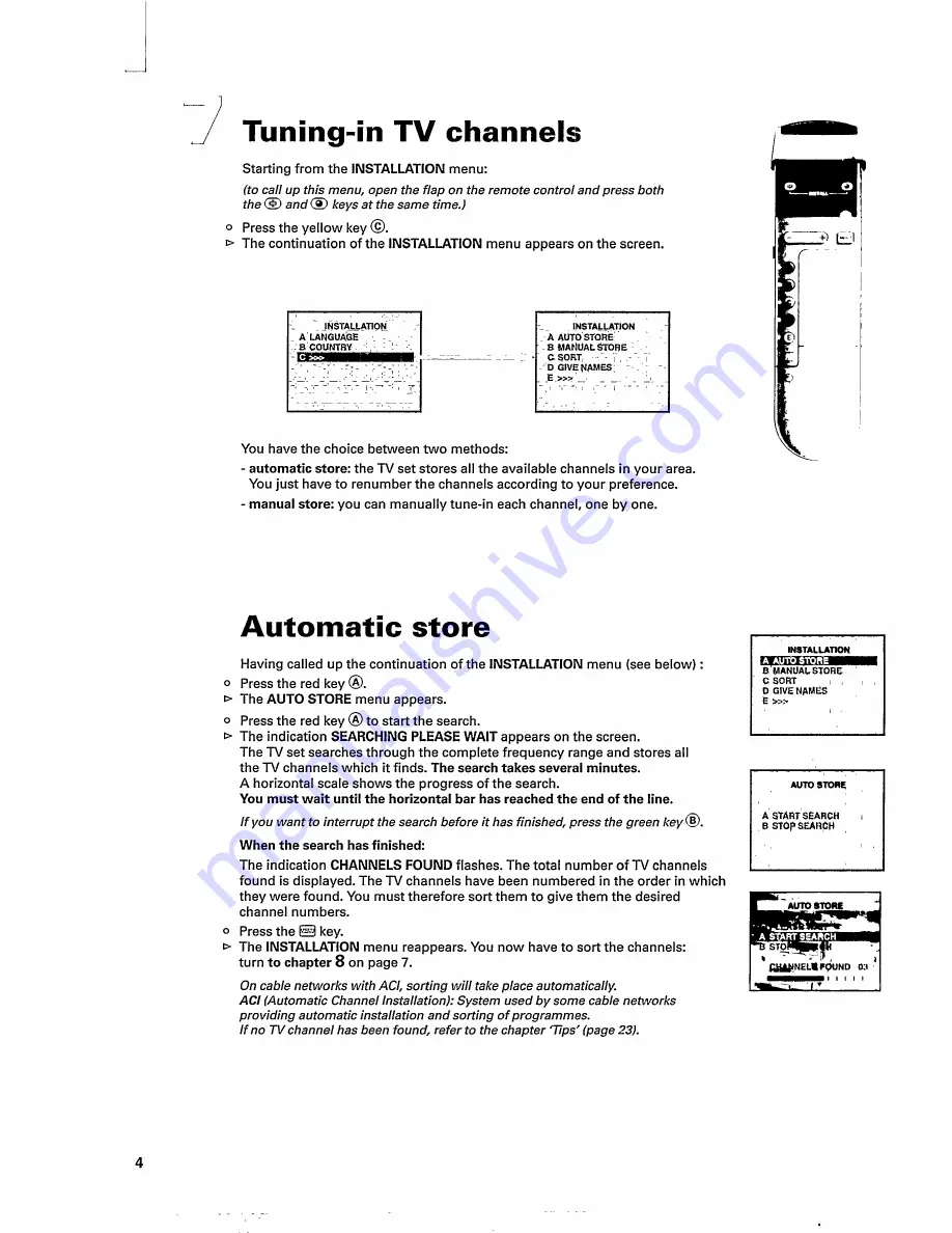 Philips 25PT632A User Manual Download Page 6