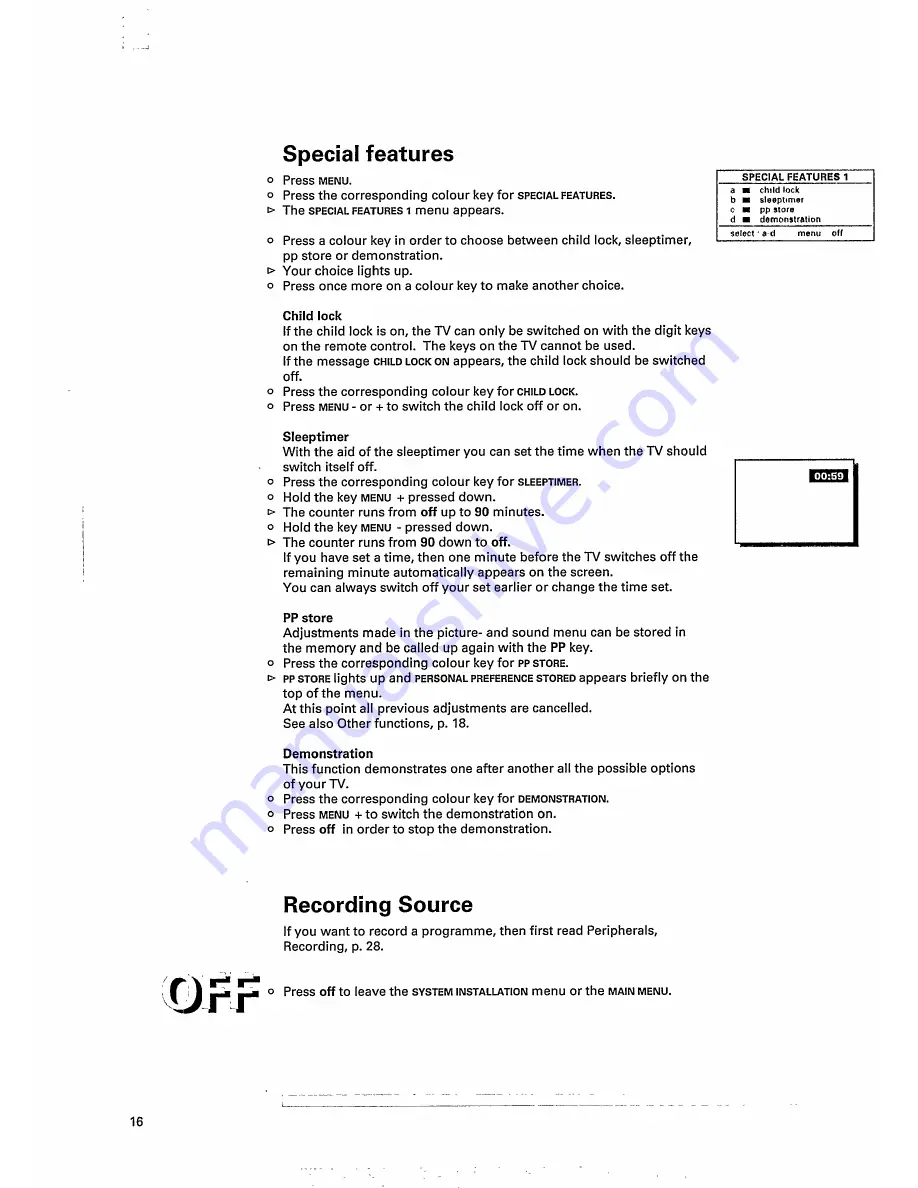 Philips 25PT827A/12 Manual Download Page 20