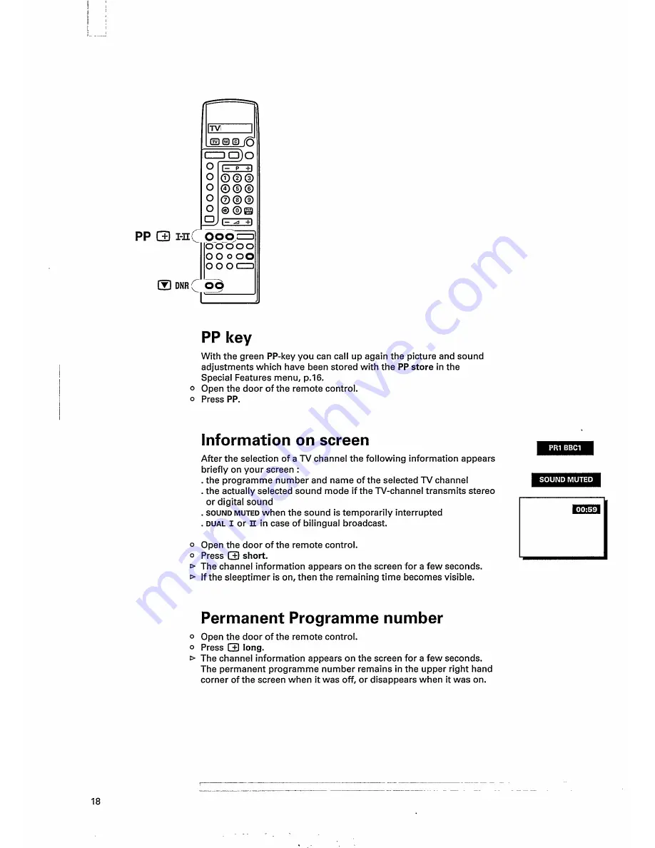 Philips 25PT827A/12 Скачать руководство пользователя страница 22