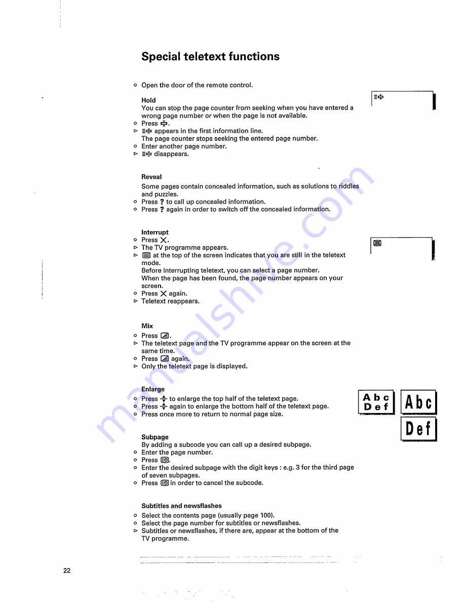 Philips 25PT827A/12 Manual Download Page 26