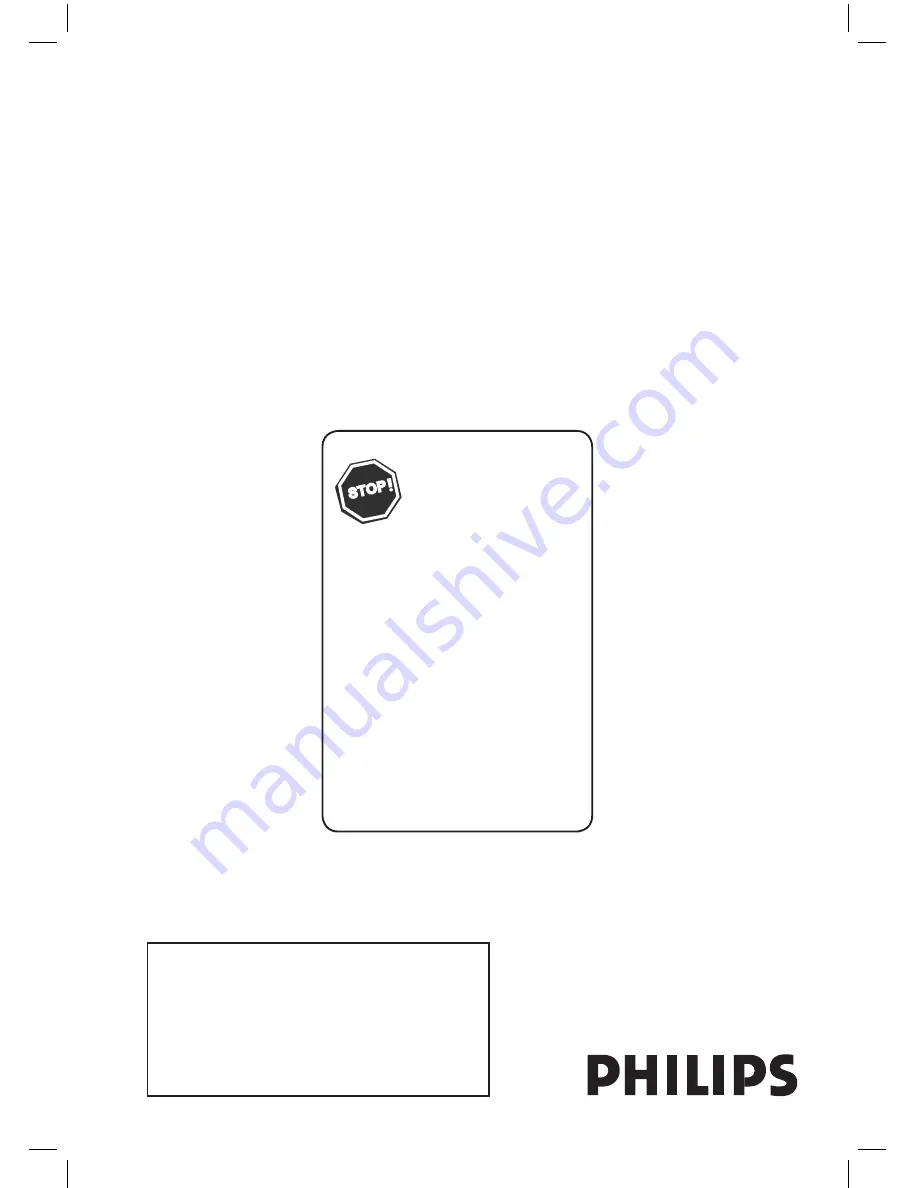 Philips 26HF5545D User Manual Download Page 1