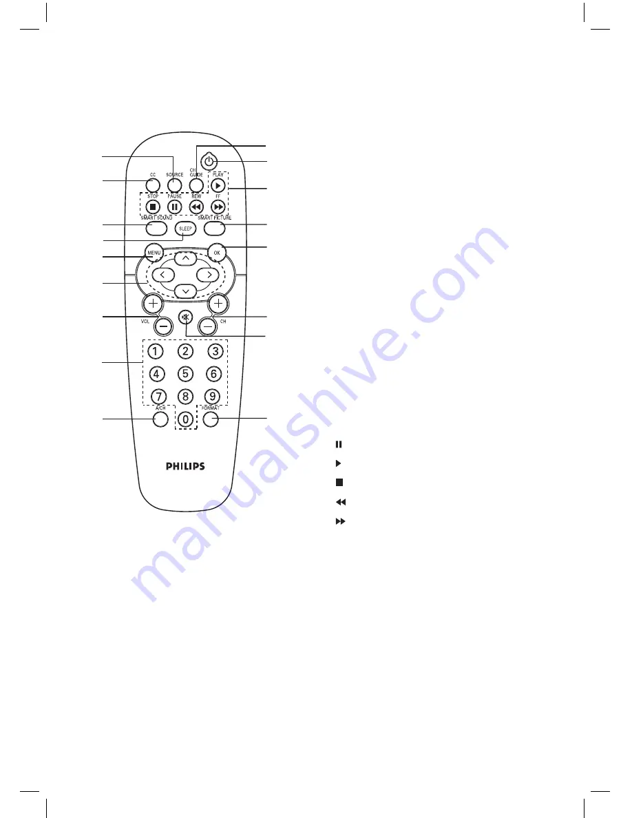 Philips 26HF5545D User Manual Download Page 14