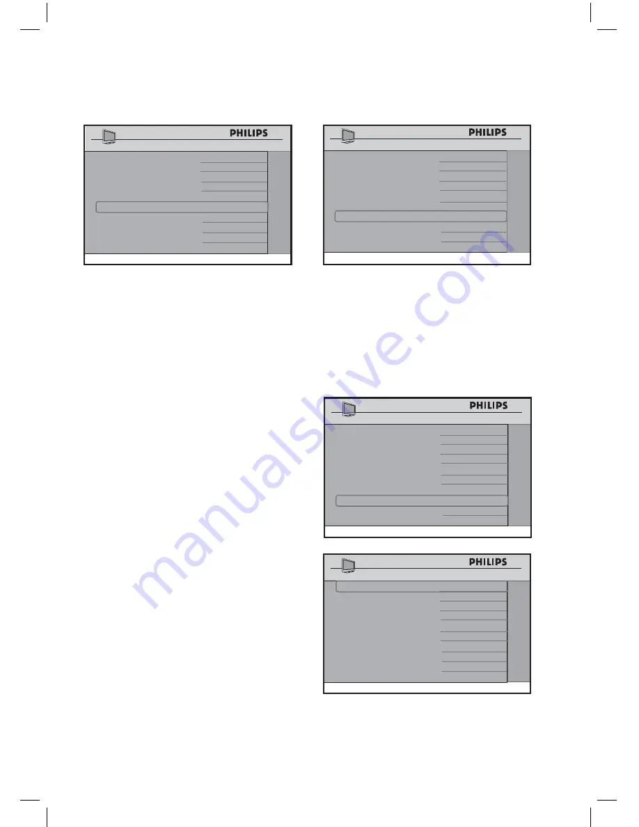 Philips 26HF5545D User Manual Download Page 22