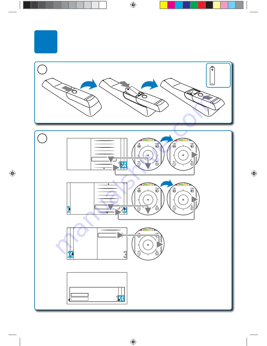 Philips 26PFL3404D/05 Quick Start Manual Download Page 5