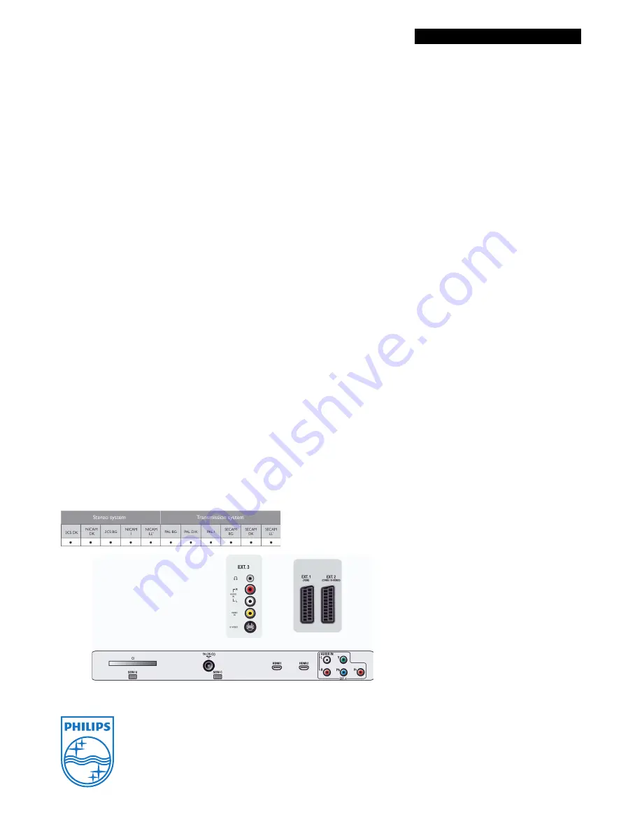 Philips 26PFL5522D - annexe 2 Specifications Download Page 3