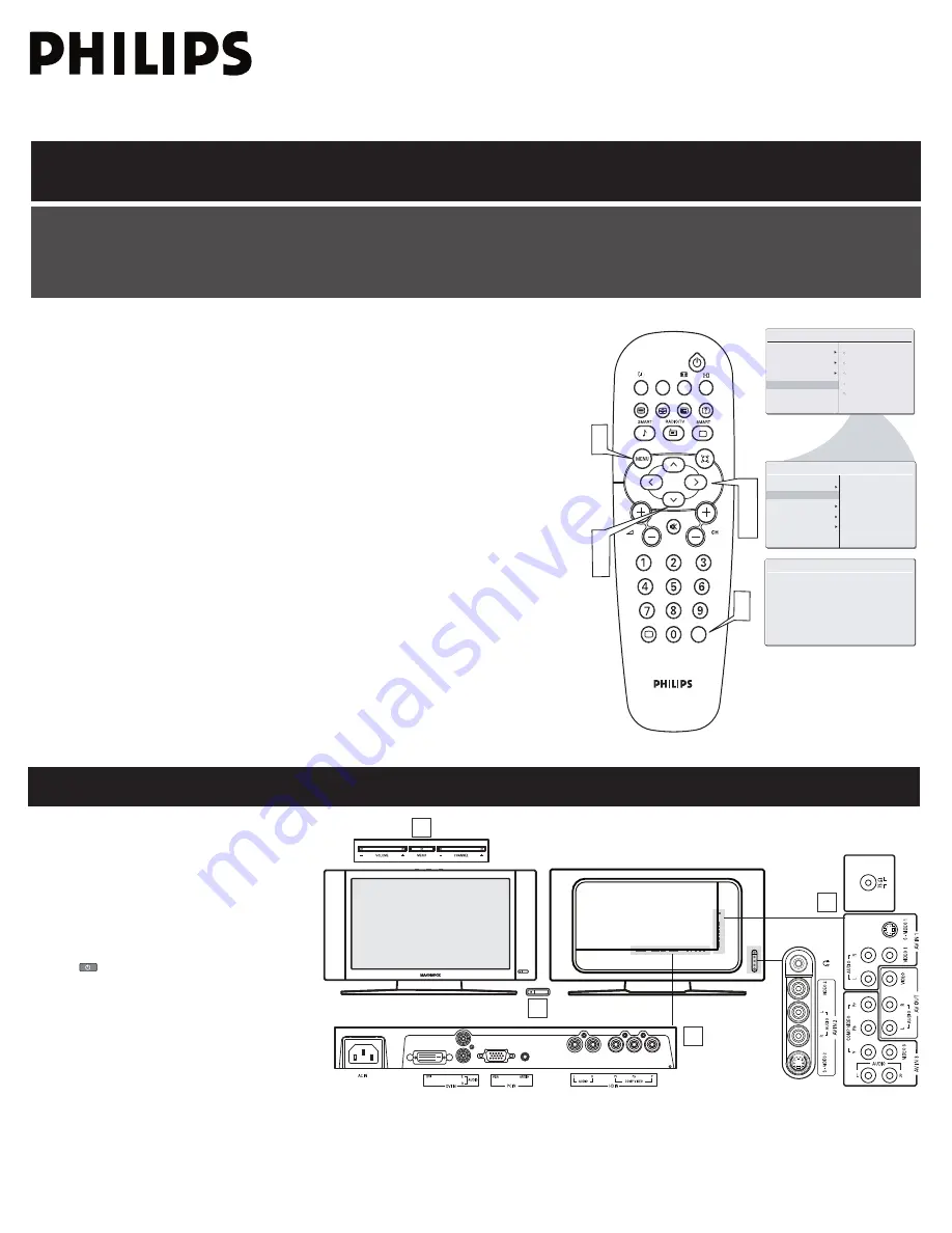 Philips 26TA1000/93 Скачать руководство пользователя страница 2