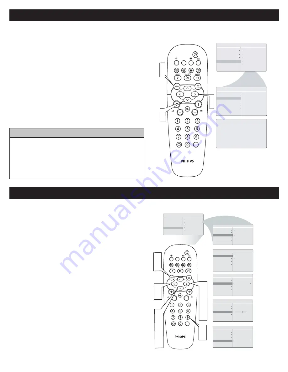 Philips 26TA1000/93 Quick Use And Hookup Manual Download Page 5