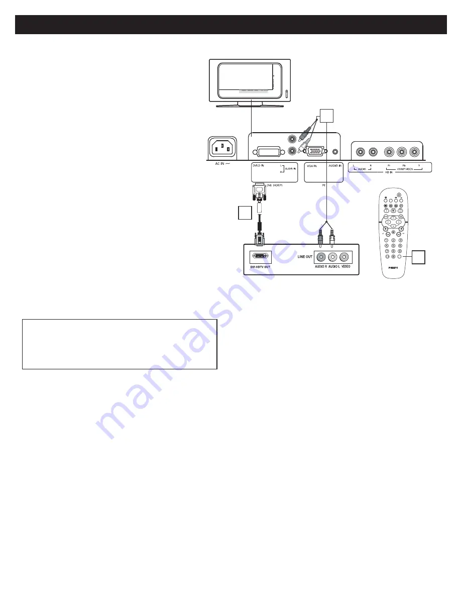 Philips 26TA1000/93 Quick Use And Hookup Manual Download Page 9