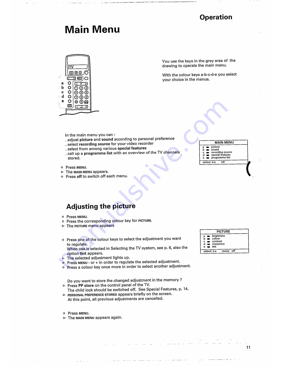 Philips 28ML8765-10B Скачать руководство пользователя страница 13