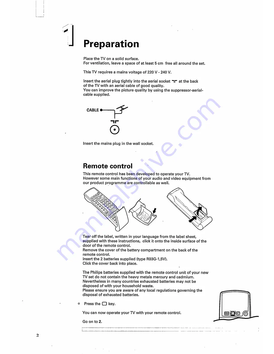 Philips 28PT800B Скачать руководство пользователя страница 4